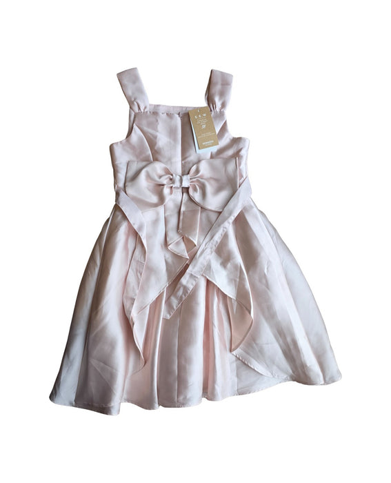 A Pink Sleeveless Dresses from Monsoon in size 8Y for girl. (Back View)
