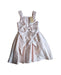 A Pink Sleeveless Dresses from Monsoon in size 8Y for girl. (Back View)