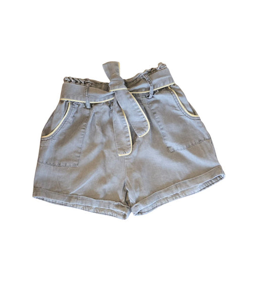 A Grey Shorts from Excuse My French in size 6T for girl. (Front View)