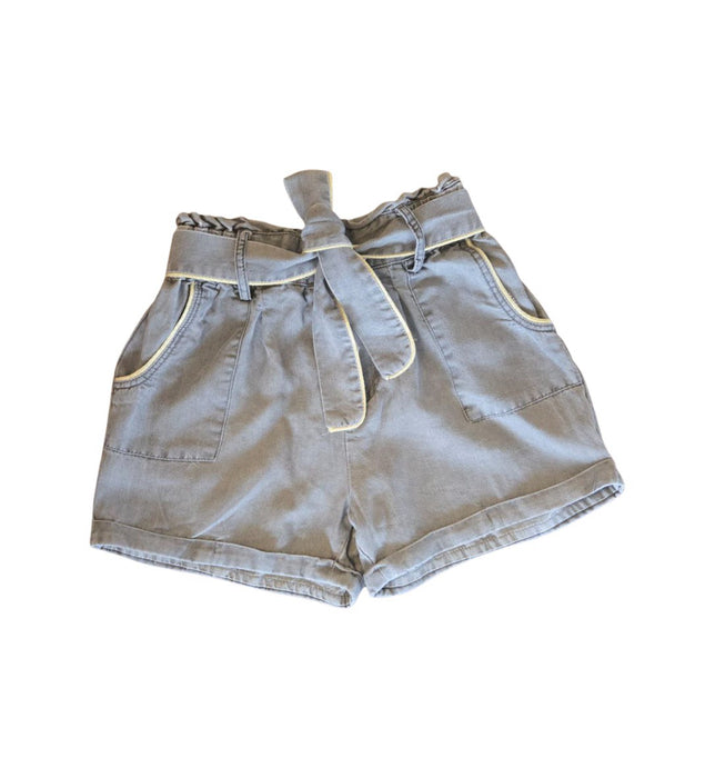 A Grey Shorts from Excuse My French in size 6T for girl. (Front View)