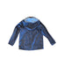 A Blue Rain Jackets from Macpac in size 6T for neutral. (Back View)
