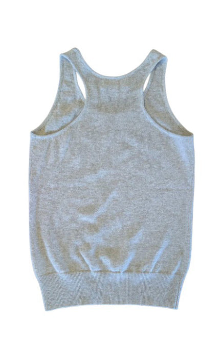 A Beige Sleeveless Tops from Excuse My French in size 6T for neutral. (Back View)