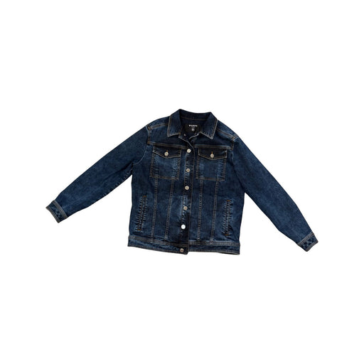 A Blue Lightweight Jackets from Balmain in size 14Y for boy. (Front View)