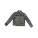 A Blue Lightweight Jackets from Gucci in size 12Y for girl. (Front View)