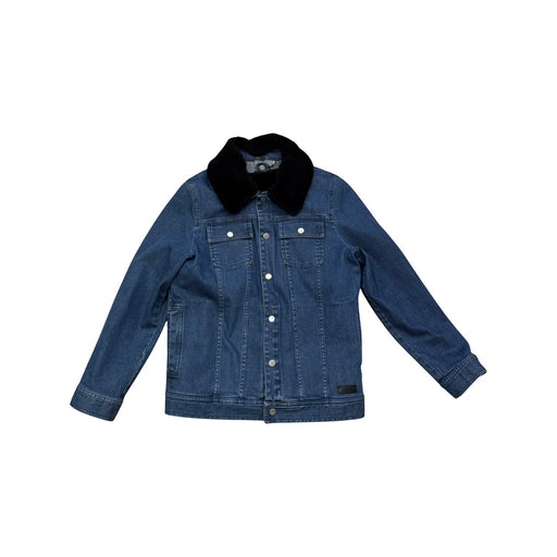A Blue Lightweight Jackets from Dior in size 12Y for neutral. (Front View)