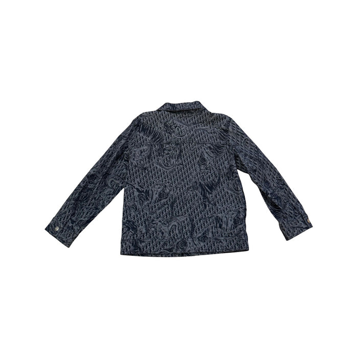 A Blue Lightweight Jackets from Dior in size 10Y for neutral. (Back View)