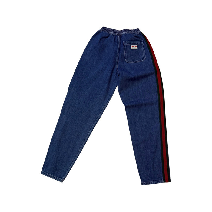 A Blue Casual Pants from Gucci in size 12Y for girl. (Back View)