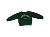A Green Crewneck Sweatshirts from Petit Bateau in size 6T for neutral. (Front View)