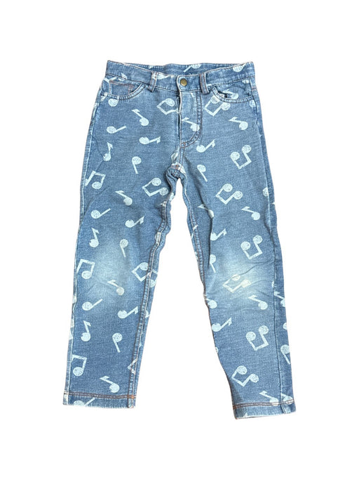 A Blue Leggings from The Bonnie Mob in size 6T for neutral. (Front View)