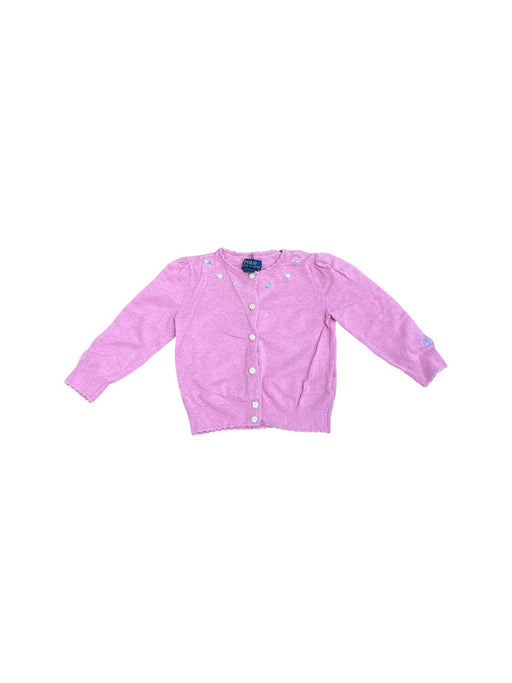 A Pink Cardigans from Polo Ralph Lauren in size 2T for girl. (Front View)