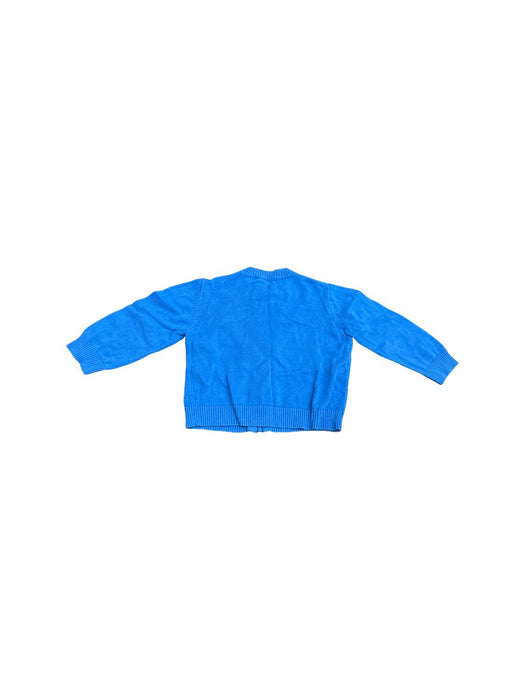 A Blue Lightweight Jackets from The Bonnie Mob in size 18-24M for boy. (Back View)