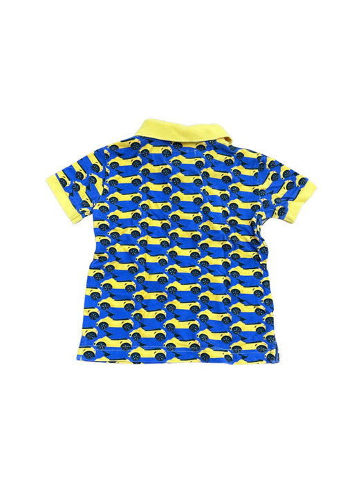 A Blue Short Sleeve Polos from Childrensalon in size 4T for boy. (Back View)