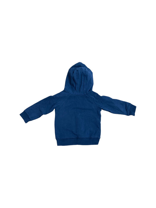 A Navy Hooded Sweatshirts from Sprout in size 2T for boy. (Back View)