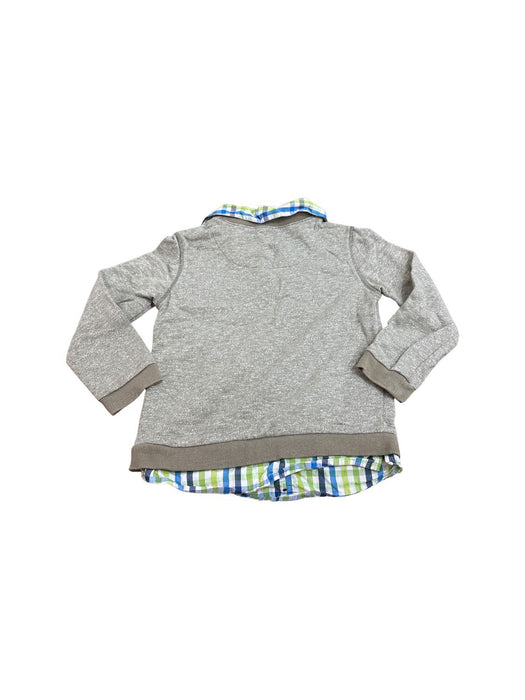 A Grey Crewneck Sweatshirts from rainbowxoxo in size 6T for boy. (Back View)