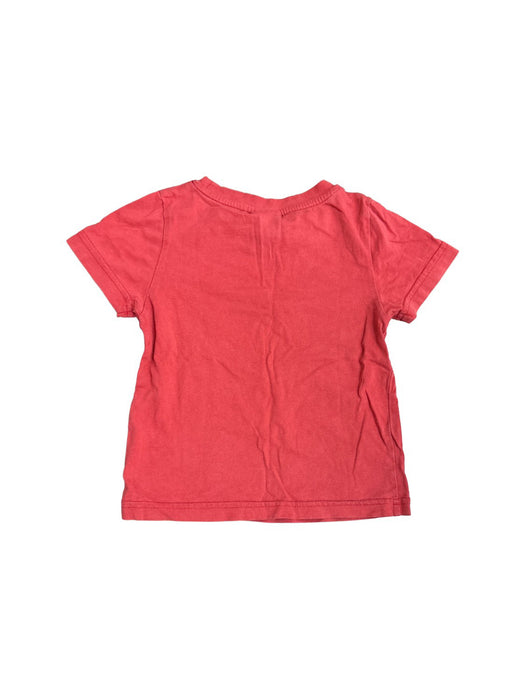 A Red Short Sleeve T Shirts from Macpac in size 2T for neutral. (Back View)