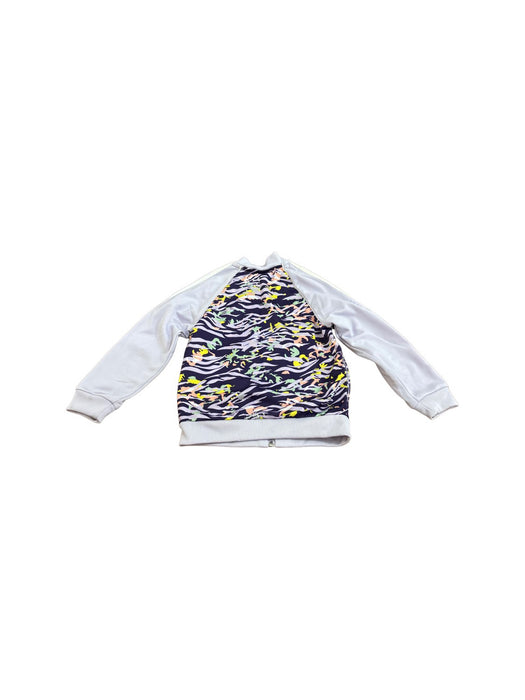 A White Lightweight Jackets from Adidas in size 4T for neutral. (Back View)