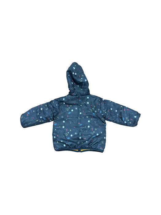 A Yellow Puffer/Quilted Jackets from Absorba in size 2T for neutral. (Back View)