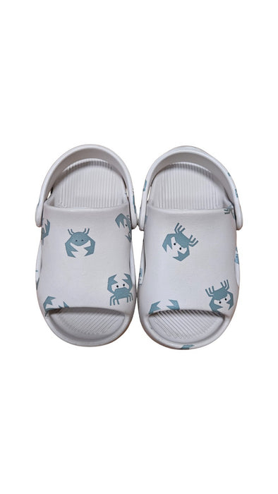 A White Sandals from Liewood in size 3T for neutral. (Front View)