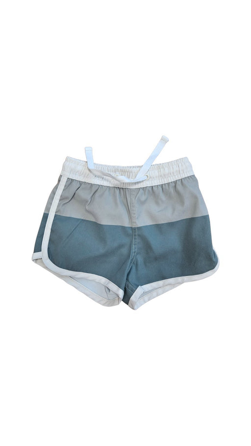 A Grey Swim Shorts from Rylee + Cru in size 6-12M for boy. (Front View)