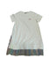 A White Short Sleeve Dresses from X-Girl Stages in size 6T for girl. (Front View)