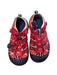 A Red Sandals from Keen in size 6T for neutral. (Front View)