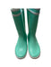 A Teal Rain Boots from Aigle in size 6T for neutral. (Front View)