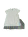 A White Short Sleeve Dresses from X-Girl Stages in size 6T for girl. (Back View)