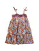 A Multicolour Sleeveless Dresses from Jacadi in size 6T for girl. (Front View)