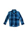 A Blue Long Sleeve Shirts from Tommy Hilfiger in size 4T for boy. (Front View)