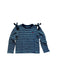 A Black Long Sleeve T Shirts from little Mo & Co. in size 6T for girl. (Front View)