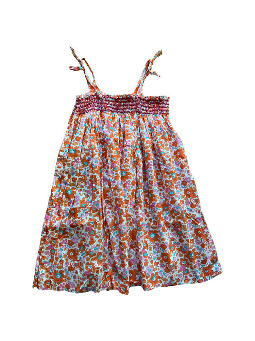 A Multicolour Sleeveless Dresses from Jacadi in size 6T for girl. (Back View)