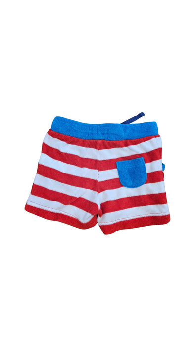 A Red Shorts from Boden in size 6-12M for boy. (Back View)