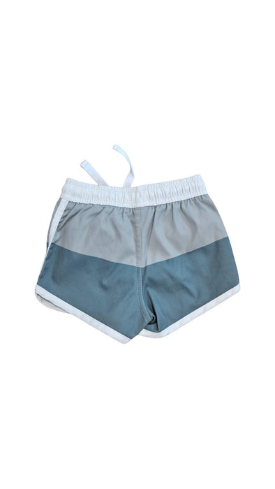 A Grey Swim Shorts from Rylee + Cru in size 6-12M for boy. (Back View)