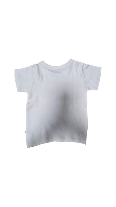 A White Short Sleeve T Shirts from Finn + Emma in size 2T for neutral. (Back View)