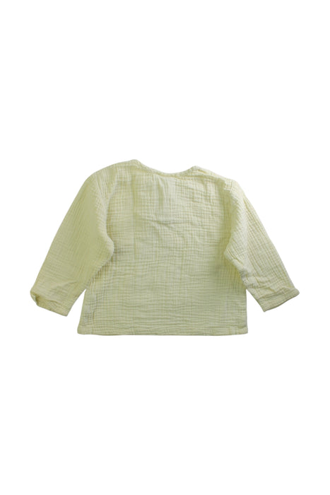 A Yellow Long Sleeve Tops from HART + LAND in size 2T for boy. (Back View)
