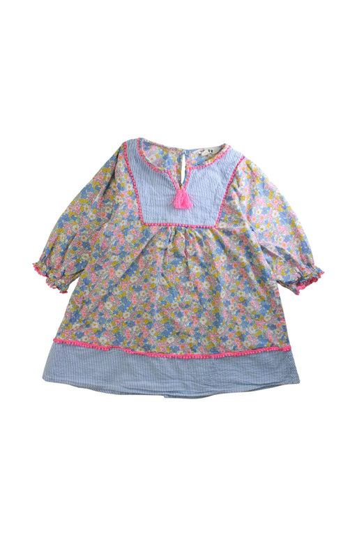 A Multicolour Dress Sets from Boden in size 4T for girl. (Front View)