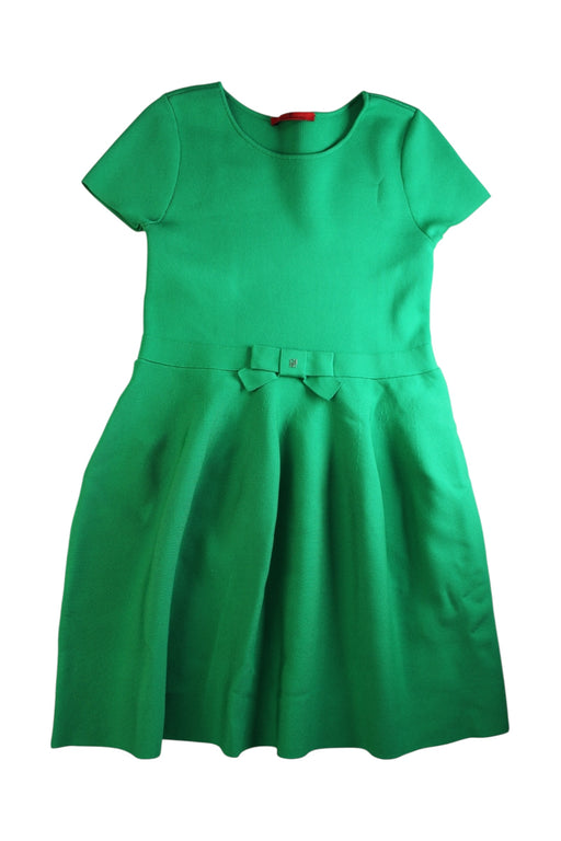 A Green Short Sleeve Dresses from Carolina Herrera in size 12Y for girl. (Front View)