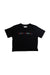 A Black Short Sleeve T Shirts from Alberta Ferretti in size 10Y for girl. (Front View)