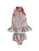A Pink Dress Sets from Ralph Lauren in size 2T for girl. (Front View)