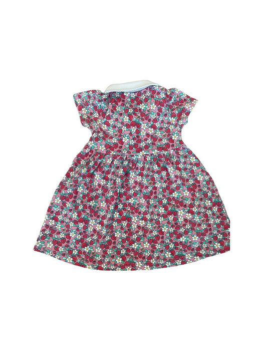 A Red Short Sleeve Dresses from Jojo Maman Bébé in size 18-24M for girl. (Back View)