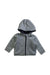A Black Zippered Sweatshirts from Emporio Armani in size 3-6M for boy. (Front View)
