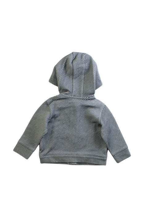A Black Zippered Sweatshirts from Emporio Armani in size 3-6M for boy. (Back View)