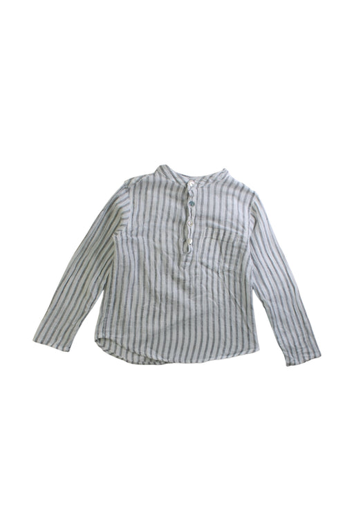 A Grey Long Sleeve Shirts from Arsène et les pipelettes in size 2T for boy. (Front View)