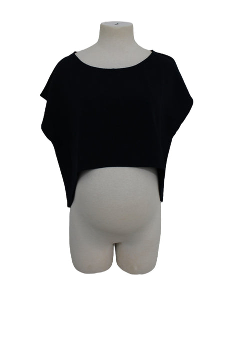 A Black Sleeveless Tops from Seraphine in size Maternity-XL for maternity. (Front View)