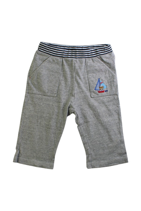 A Grey Sweatpants from Double B Mikihouse in size 4T for boy. (Front View)