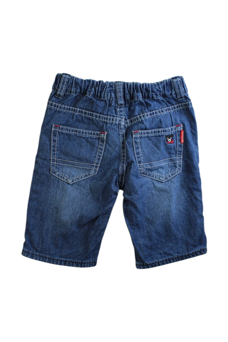 A Blue Jeans from Double B Mikihouse in size 2T for boy. (Back View)