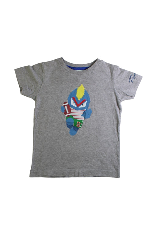 A Grey Short Sleeve T Shirts from Fendi in size 3T for boy. (Front View)