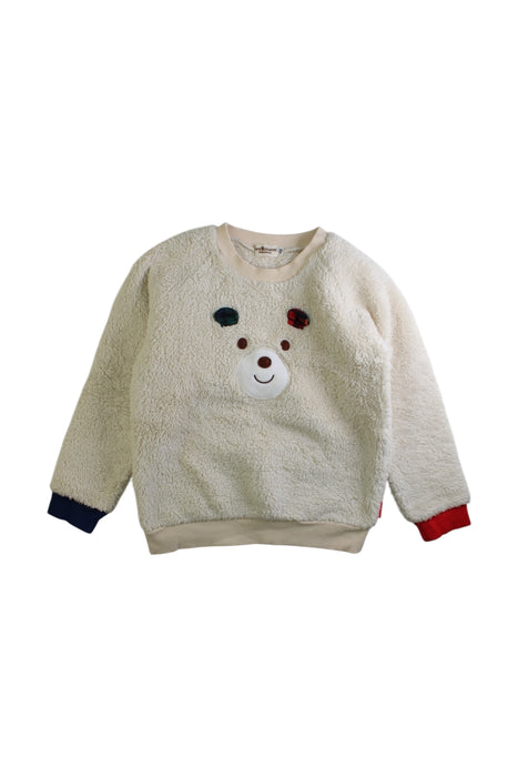 A Multicolour Crewneck Sweatshirts from Hot Biscuits Mikihouse in size 4T for neutral. (Front View)