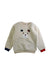 A Multicolour Crewneck Sweatshirts from Hot Biscuits Mikihouse in size 4T for neutral. (Front View)