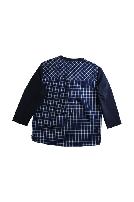 A Navy Long Sleeve Tops from Nicholas & Bears in size 3T for boy. (Back View)
